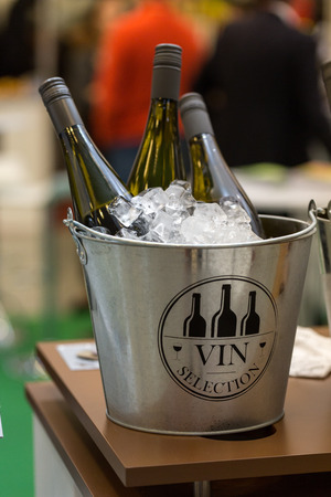 CRACOW, POLAND - NOVEMBER 17, 2016:  International Wine Trade Fair ENOEXPO in Cracow is a professional event dedicated to wine. Every year the producers of wine from all around the world meet the importers, distributors and representatives. Cracow. Polandのeditorial素材