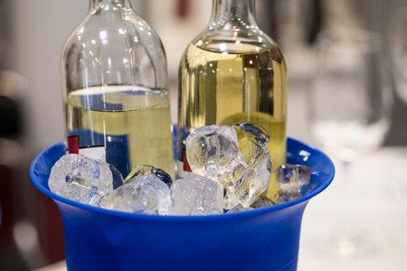 CRACOW POLAND - NOVEMBER 16 2017: International Wine Trade Fair ENOEXPO in Cracow. Producers of wine from all around the world meet the importers distributors and representatives. Cracow. Polandのeditorial素材