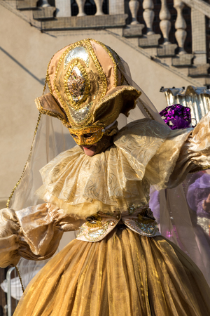 Cracow, Poland - July 5, 2018: Performance of Dance Pageant performed byThe Kiev street Theatre Highlights at 31th Street - International Festival of Street Theatres in Cracow, Poland.のeditorial素材