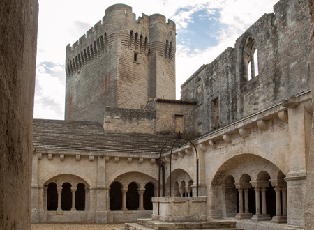 Abbey of St. Peter in Montmajour near Arles, Franceのeditorial素材