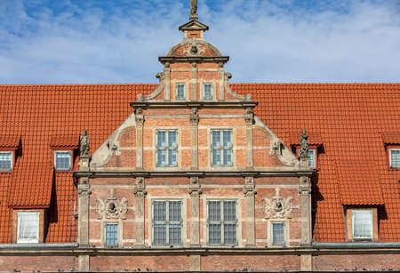 The Green Gate in GdaÅ„sk, Poland, It is situated between Long Market (Dlugi Targ) and the River...
