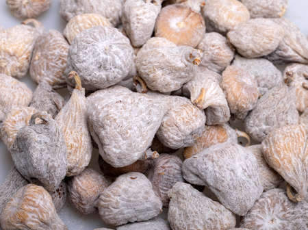 dried figs sprinkled with rice flour. A healthy and nutritious snack and an excellent culinary...