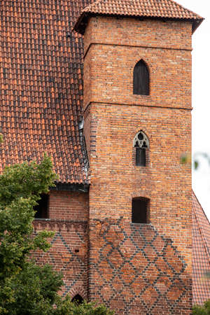 Malbork Castle, formerly Marienburg Castle, the seat of the Grand Master of the Teutonic Knights,...