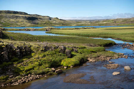 Beautiful Icelandic Landscape. Wonderful image of amazing nature landscape. Iceland Europe