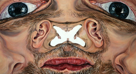 Venice, Italy - September 6, 2022: 59th Venice Art Biennale in Venice. Venice Void by the German artist Jana Eulerのeditorial素材