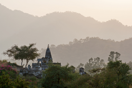 Temple in the evening moodの写真素材