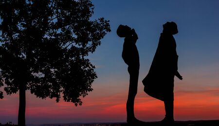 Monument in Radebeulの写真素材