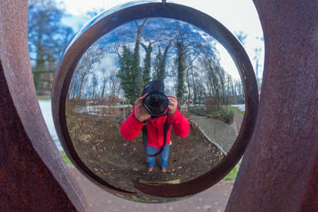 Reflection in a sphere