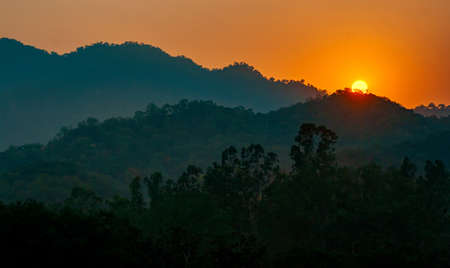 Sunset Ranakpurの写真素材