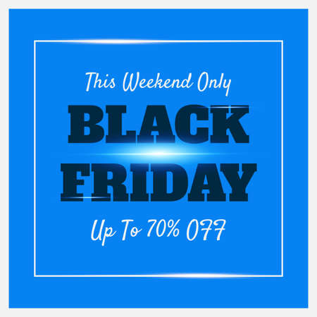 Black Friday Poster design inspirationsのイラスト素材