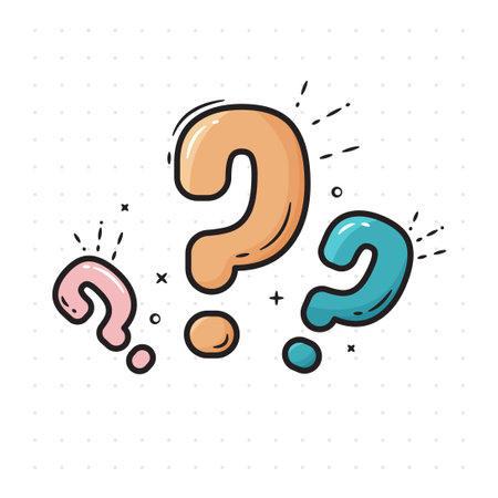 Question Bubbles Line Icon, Ask Help Sign, Faq Questionnaire Symbol Line Style Question Bubbles Icon. Line Art Concept Vector Illustrationのイラスト素材