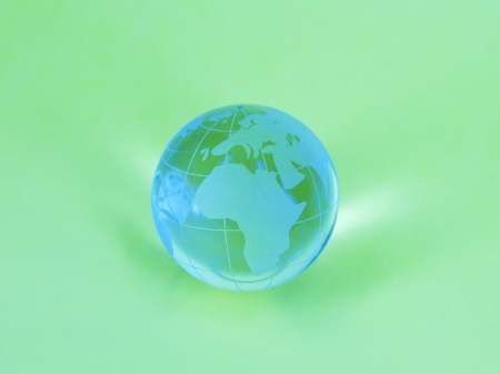 technology earth globの写真素材