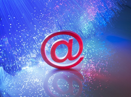 Abstract Internet technology fiber optic backgroundの写真素材