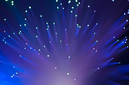 fiber optical picture with details and light effects