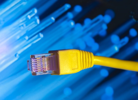 fiber optical network cable 
の写真素材