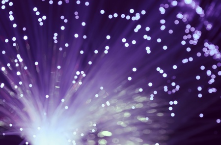 fiber optical picture with details and light effectsの写真素材