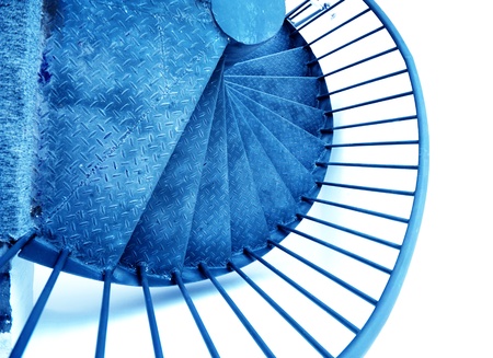 modern design staircase in house