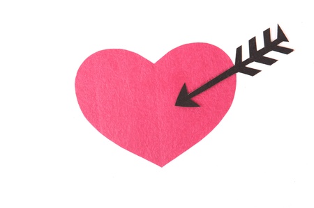 Heart with Arrow の写真素材