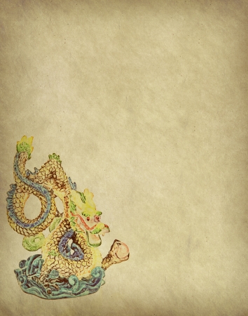 Chinese New Year Decoration--Dragonの写真素材