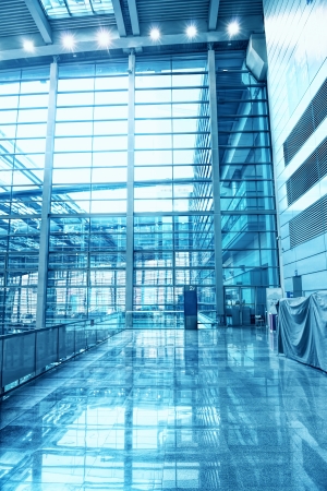 The modern mall interior architectureのeditorial素材