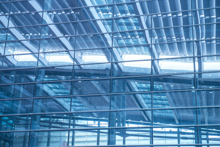 Modern Architecture of airport station