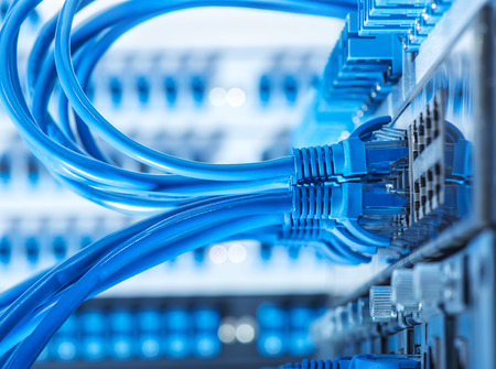 Network switch and ethernet cables