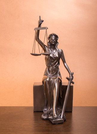 Statue of justiceの写真素材