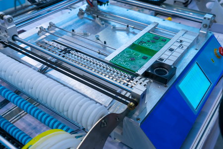 Details of CNC machine toolsの写真素材