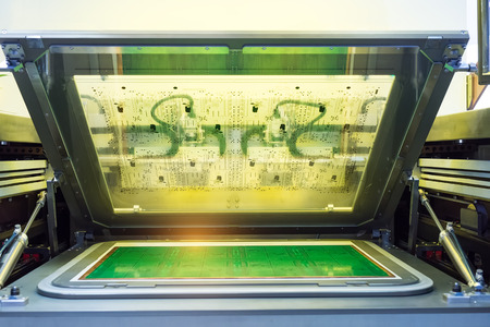 robotic system for automatic microchip production of printed circuit boards