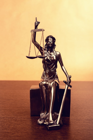 Statue of justice, law conceptの写真素材