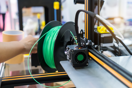 3D printing filamentsの写真素材