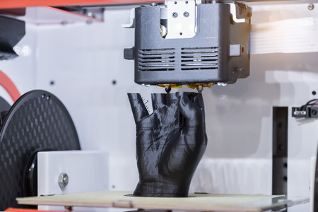 Three dimensional printing machineの写真素材