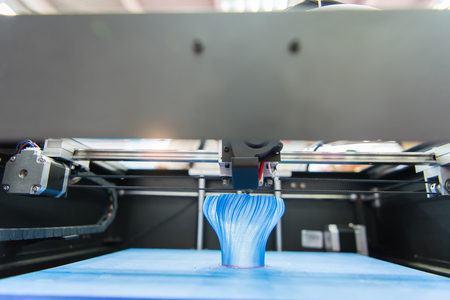Three dimensional printing machineの写真素材