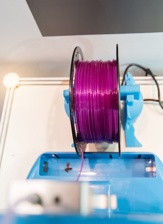 3D printing filamentsの写真素材