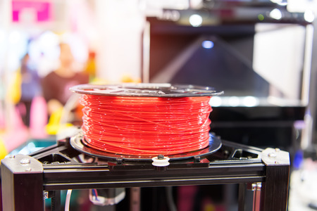 3D printing filamentsの写真素材