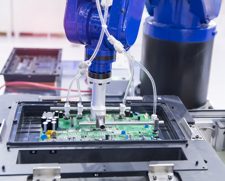 pcb board soldering iron tips of automated manufacturing soldering and assembly