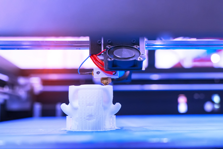 Printing 3D printer Objectの写真素材