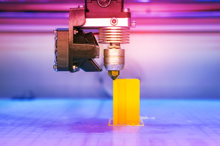 Printing 3D printer Objectの写真素材
