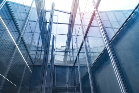 Architecture details of Modern Buildingのeditorial素材