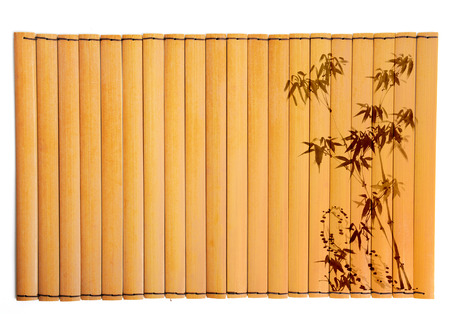 Traditional Chinese-style bamboo paintingの写真素材