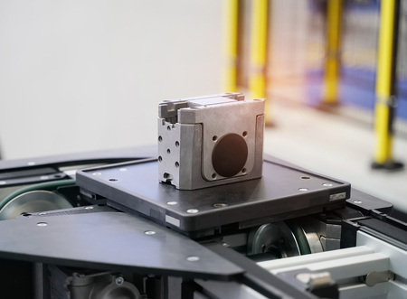 automated manufacturing assembly metal productionの写真素材