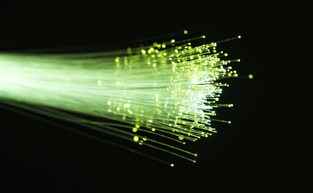 Fiber optics lights abstract backgroundの写真素材