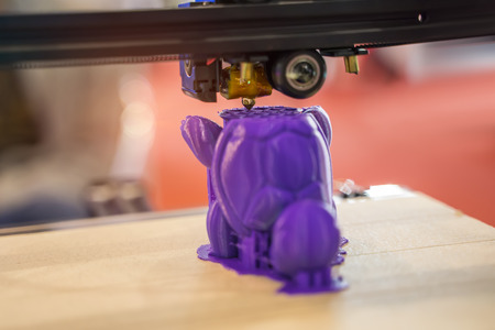 Three dimensional printing machine,3D printer.の写真素材