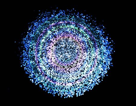 fiber optics network cable for ultra fast internet communications, thin light threads that move...