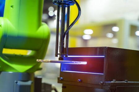 Robotic vision sensor camera system in phone intellegence factory