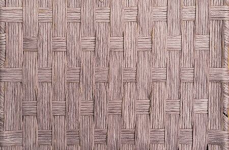 Detail hand craft of weaving texture background
