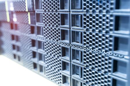 Panel modern servers in the data center vertical