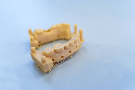 3d printer from a photopolymer material.の写真素材