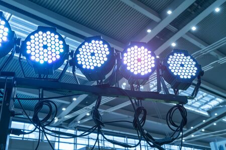 LED Light on mall roof.の写真素材