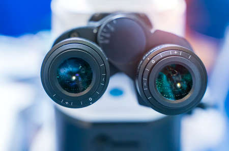 Industrial electronic high productivity stereo optical microscopeの写真素材
